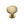 Round Hammered Cabinet Knob with Rose by M Marcus - Heritage Brass