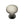 Round Hammered Cabinet Knob with Rose by M Marcus - Heritage Brass
