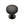 Round Hammered Cabinet Knob with Rose by M Marcus - Heritage Brass