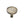 Round Hammered Cabinet Knob by M Marcus - Heritage Brass