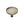 Round Hammered Cabinet Knob by M Marcus - Heritage Brass