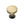 Domed Disc Cabinet Knob with Rose by M Marcus - Heritage Brass