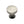 Domed Disc Cabinet Knob with Rose by M Marcus - Heritage Brass