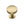 Domed Disc Cabinet Knob with Rose by M Marcus - Heritage Brass