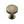 Domed Disc Cabinet Knob with Rose by M Marcus - Heritage Brass