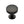 Domed Disc Cabinet Knob with Rose by M Marcus - Heritage Brass