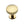 Domed Disc Cabinet Knob with Rose by M Marcus - Heritage Brass