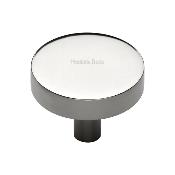 Disc Cabinet Knob by M Marcus - Heritage Brass