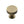 Knurled Disc Cabinet Knob with Rose by M Marcus - Heritage Brass