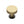 Knurled Disc Cabinet Knob with Rose by M Marcus - Heritage Brass