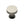 Knurled Disc Cabinet Knob with Rose by M Marcus - Heritage Brass