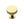 Knurled Disc Cabinet Knob with Rose by M Marcus - Heritage Brass