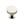 Knurled Disc Cabinet Knob with Rose by M Marcus - Heritage Brass
