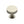 Knurled Disc Cabinet Knob with Rose by M Marcus - Heritage Brass