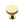 Knurled Disc Cabinet Knob with Rose by M Marcus - Heritage Brass