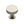 Knurled Disc Cabinet Knob with Rose by M Marcus - Heritage Brass