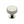 Stepped Disc Cabinet Knob with Rose by M Marcus - Heritage Brass