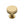 Stepped Disc Cabinet Knob with Rose by M Marcus - Heritage Brass