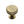 Stepped Disc Cabinet Knob with Rose by M Marcus - Heritage Brass