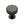 Stepped Disc Cabinet Knob with Rose by M Marcus - Heritage Brass