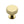 Stepped Disc Cabinet Knob with Rose by M Marcus - Heritage Brass