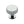 Stepped Disc Cabinet Knob with Rose by M Marcus - Heritage Brass