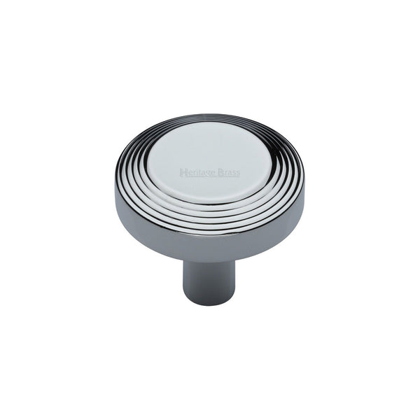Ridge Cabinet Knob by M Marcus - Heritage Brass