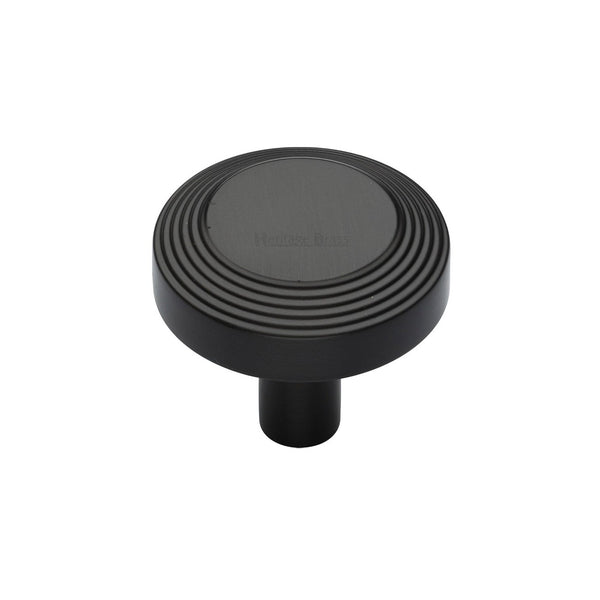 Ridge Cabinet Knob by M Marcus - Heritage Brass