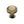 Ridge Cabinet Knob with Rose by M Marcus - Heritage Brass