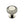 Ridge Cabinet Knob with Rose by M Marcus - Heritage Brass