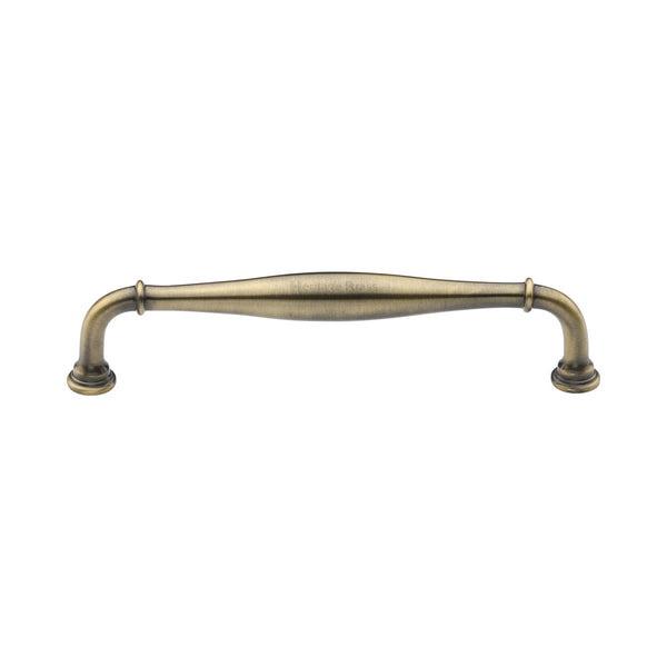 M Marcus - Heritage Brass, Henley Traditional Cabinet Pull Handle, Cabinet Hardware, Cabinet Pull Handles