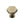 Hexagon Cabinet Knob with Rose by M Marcus - Heritage Brass