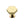 Hexagon Cabinet Knob with Rose by M Marcus - Heritage Brass