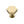 Hexagon Cabinet Knob with Rose by M Marcus - Heritage Brass