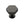 Hexagon Cabinet Knob with Rose by M Marcus - Heritage Brass