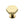 Hexagon Cabinet Knob with Rose by M Marcus - Heritage Brass