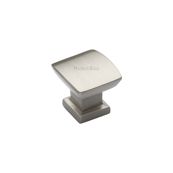 Plinth Cabinet Knob With Base by M Marcus - Heritage Brass