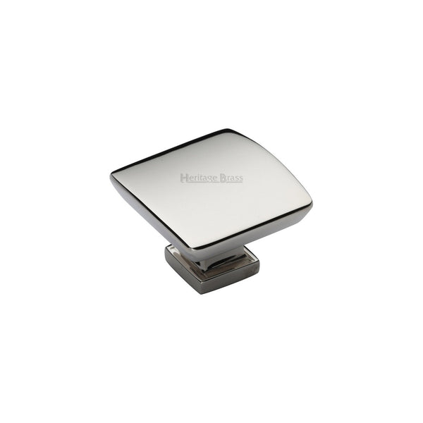 Plinth Cabinet Knob With Base by M Marcus - Heritage Brass