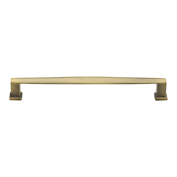 M Marcus - Heritage Brass, Vintage Cabinet Pull Handle, Cabinet Hardware, Cabinet Pull Handles