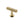 Knurled T-Bar Cabinet Knob with Rose by M Marcus - Heritage Brass