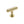 Stepped T-Bar Cabinet Knob with Rose by M Marcus - Heritage Brass