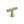 Stepped T-Bar Cabinet Knob with Rose by M Marcus - Heritage Brass
