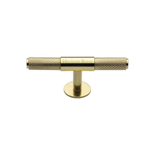 Knurled Fountain Cabinet Knob by M Marcus - Heritage Brass