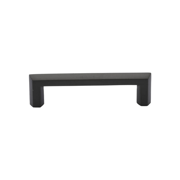 M Marcus - Heritage Brass, Hex Profile Cabinet Pull Handle, Cabinet Hardware, Cabinet Pull Handles