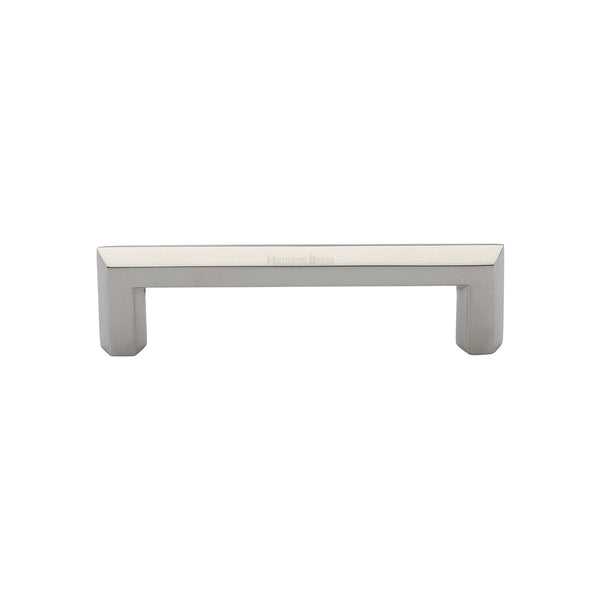 M Marcus - Heritage Brass, Hex Profile Cabinet Pull Handle, Cabinet Hardware, Cabinet Pull Handles