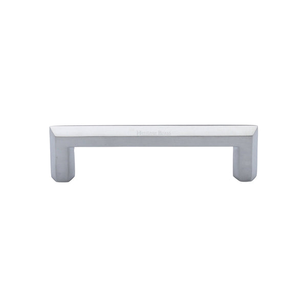 M Marcus - Heritage Brass, Hex Profile Cabinet Pull Handle, Cabinet Hardware, Cabinet Pull Handles