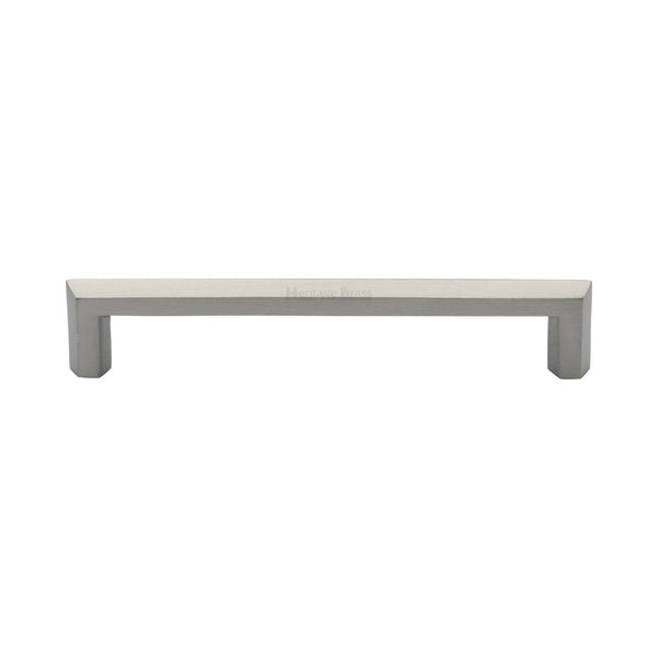 M Marcus - Heritage Brass, Hex Profile Cabinet Pull Handle, Cabinet Hardware, Cabinet Pull Handles