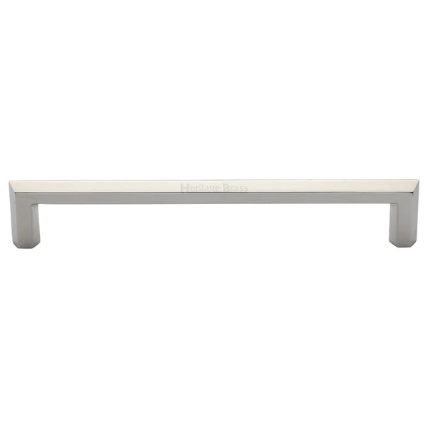 M Marcus - Heritage Brass, Hex Profile Cabinet Pull Handle, Cabinet Hardware, Cabinet Pull Handles