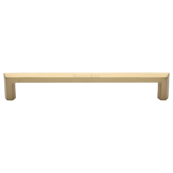 M Marcus - Heritage Brass, Hex Profile Cabinet Pull Handle, Cabinet Hardware, Cabinet Pull Handles