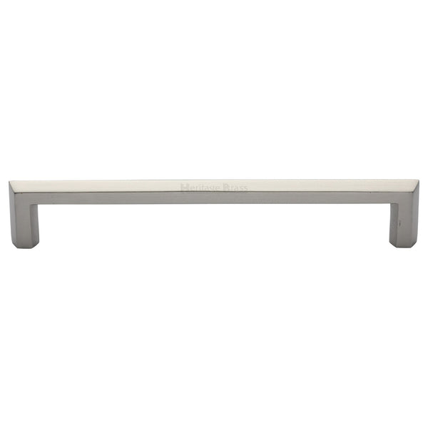 M Marcus - Heritage Brass, Hex Profile Cabinet Pull Handle, Cabinet Hardware, Cabinet Pull Handles